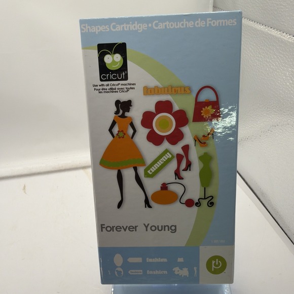 Cricut Handbags - Cricut Cartridge Forever Young Women's Fashion Icon Shapes. BRAND NEW